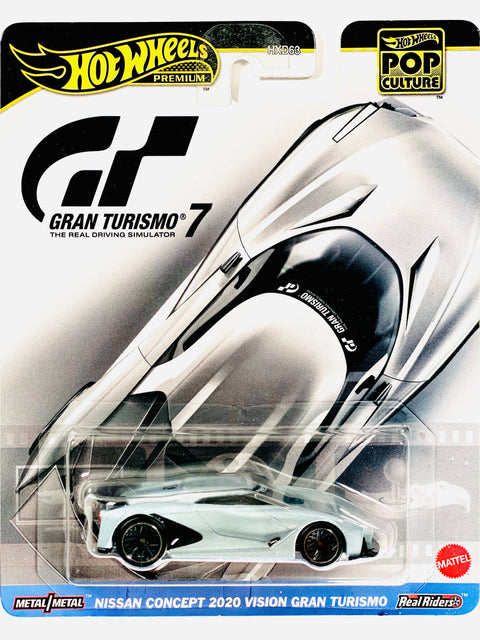 Hot Wheels 2024 Pop Culture Case B Nissan Concept 2020 Vision Gran Turismo - Damaged Card
