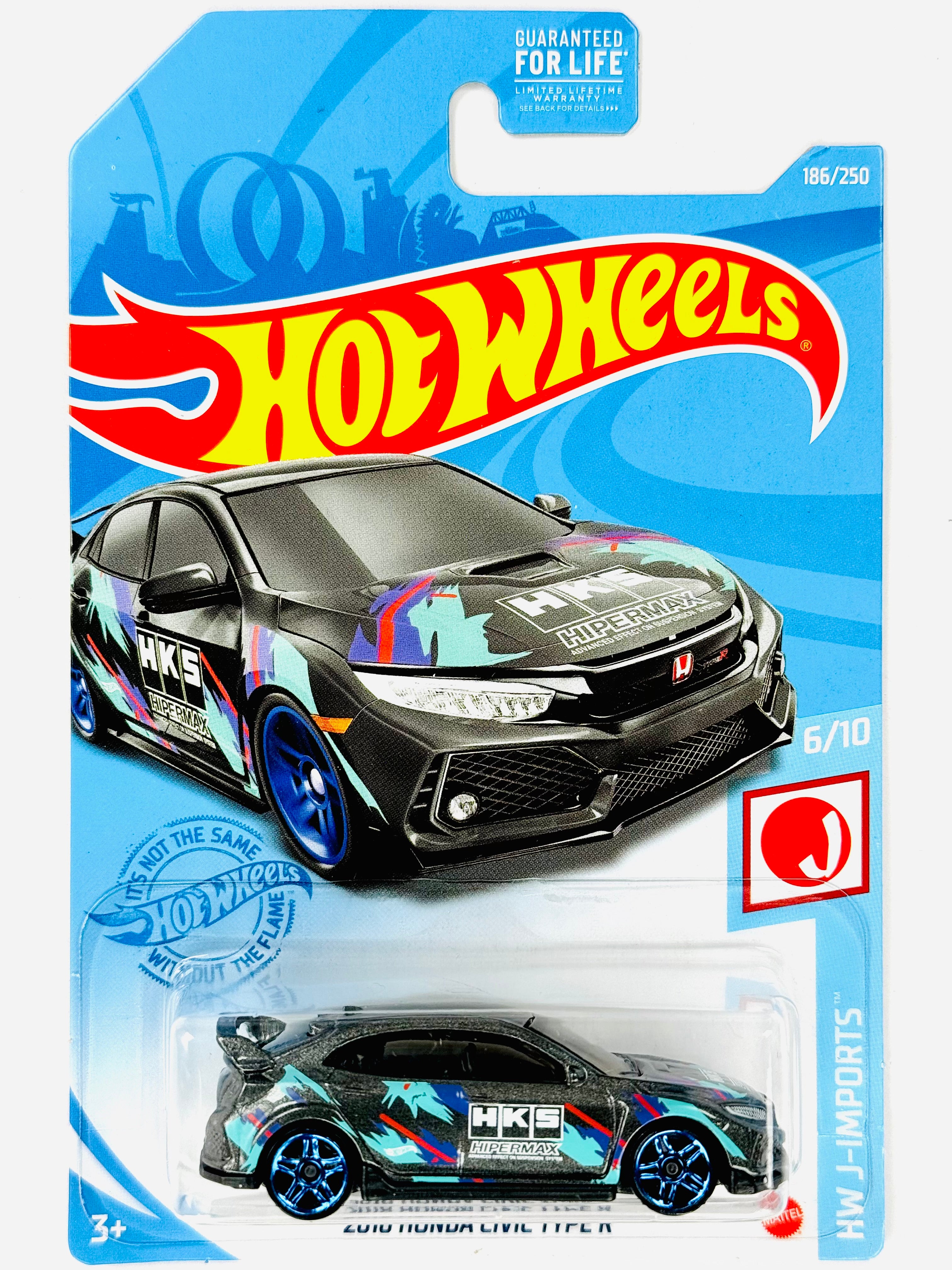 Hot Wheels HW J-Imports HKS 2018 Honda Civic Type R (186/250