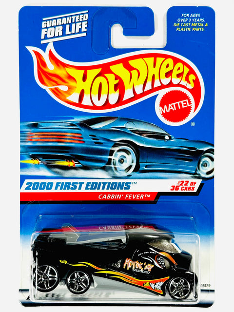 Hot Wheels 2000 First Editions Cabbin Fever (22/36) - Damaged Card/Blister