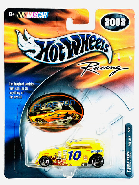 Hot Wheels 2002 Nascar Racing Nesquik Phaeton #10 - Damaged Card/Blister