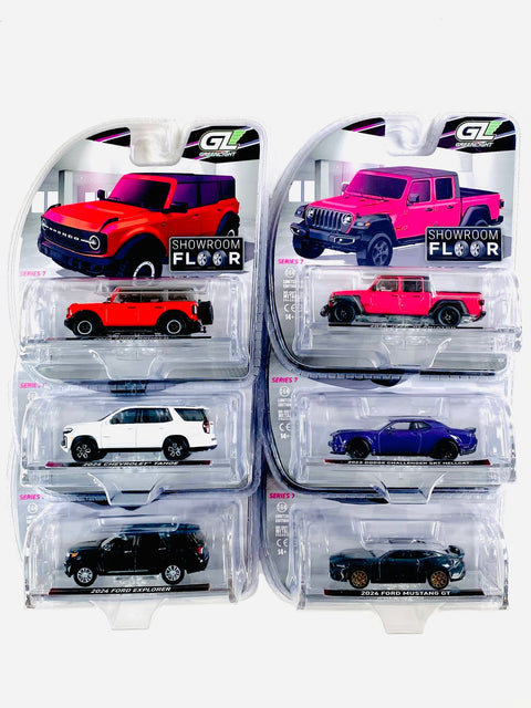 Greenlight Showroom Floor Series 7 (Set of 6 Cars)
