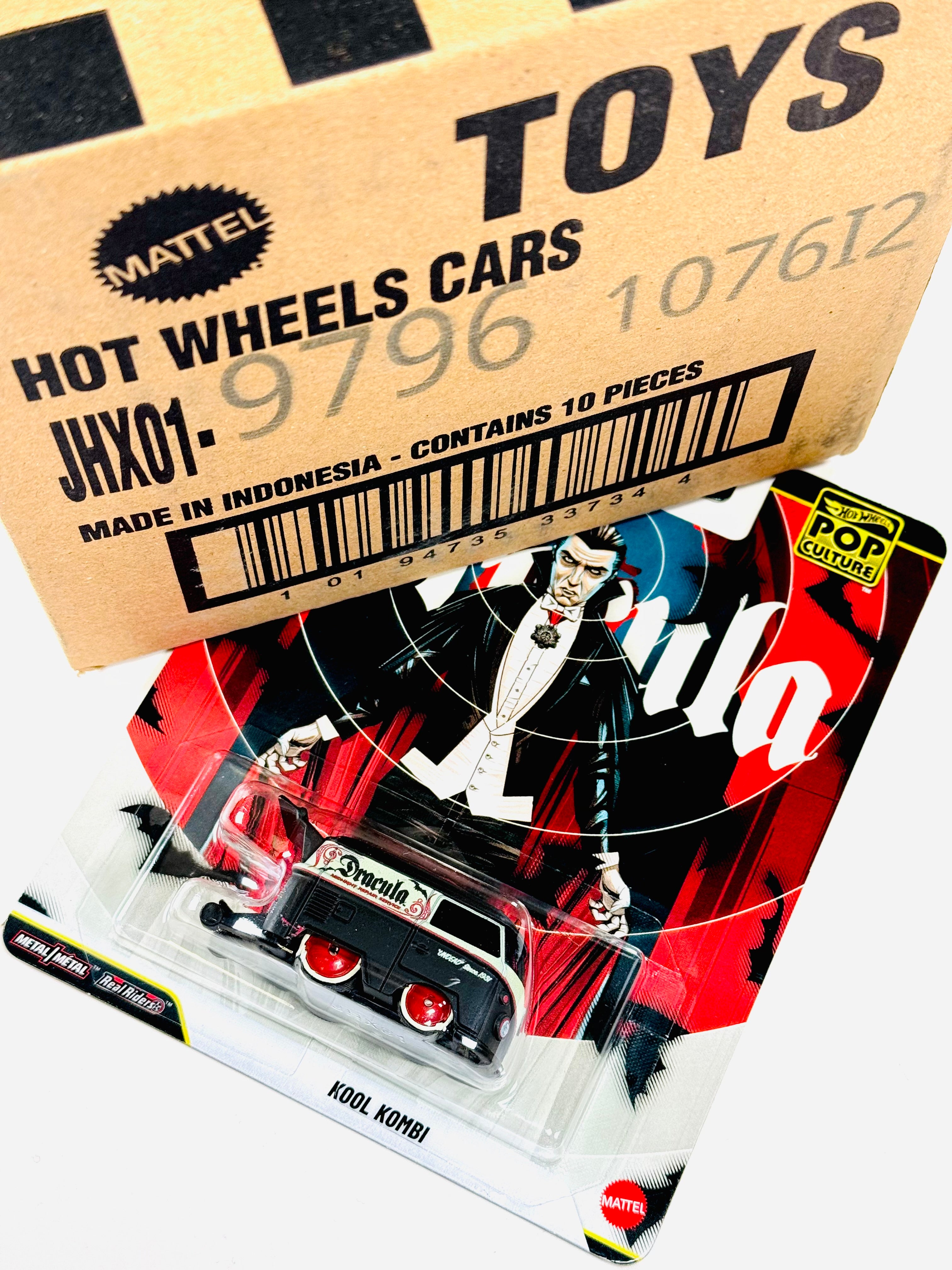 Hot Wheels 2026 Pop Culture Dracula Kool Kombi Factory Sealed