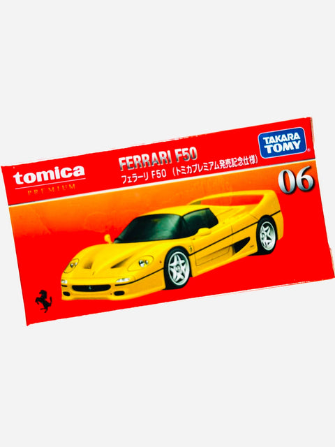 Tomica Premium Ferrari F50 Yellow #06