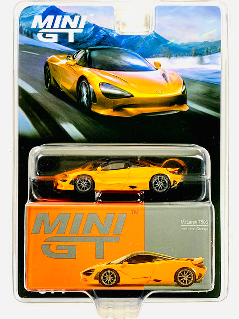 Mini GT Mijo Exclusive McLaren 750S McLaren Orange #814