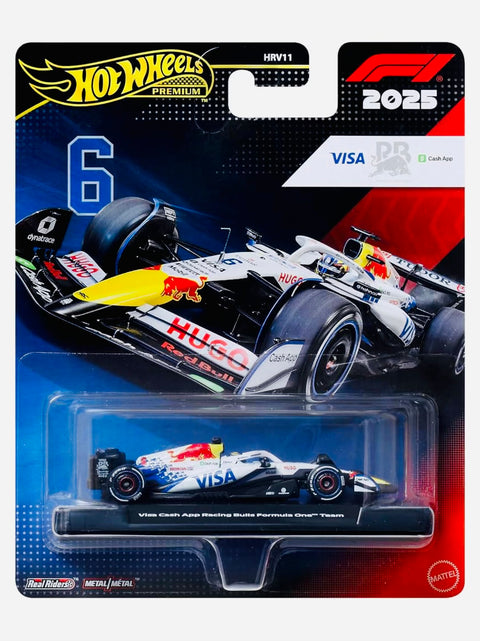 Hot Wheels 2025 F1 Formula 1 Race Team Isack Hadjar Visa Cash App Racing Bulls Formula 1 Team #6