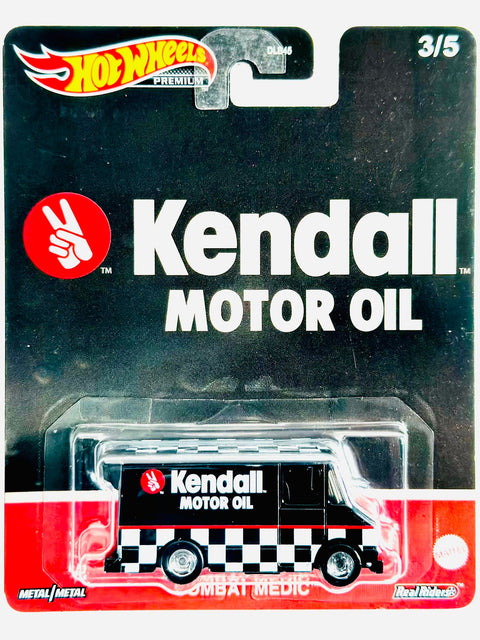 Hot Wheels 2023 Pop Culture Vintage Oil Kendall Motor Oil Combat Medic