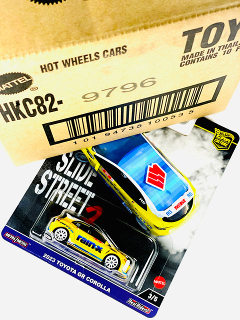 Hot Wheels 2023 Car Culture 2023 Toyota GR Corolla Factory Sealed Solid Pack (10 Cars)