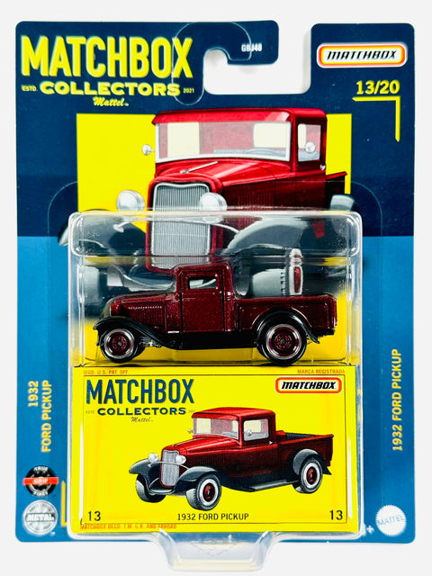 Matchbox 2021 Collectors Series 1932 Ford Pickup Truck - Damaged Card