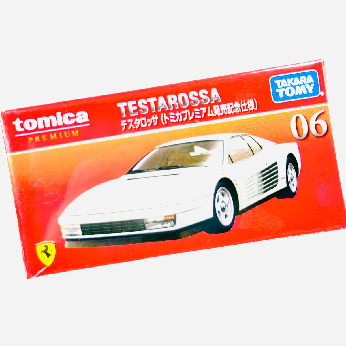 Tomica Premium Ferrari Testarossa White 06 Jcardiecast