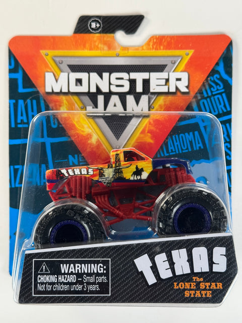 Spin Master Monster Jam Texas The Lone Star State Truck - Damaged Card/Blister