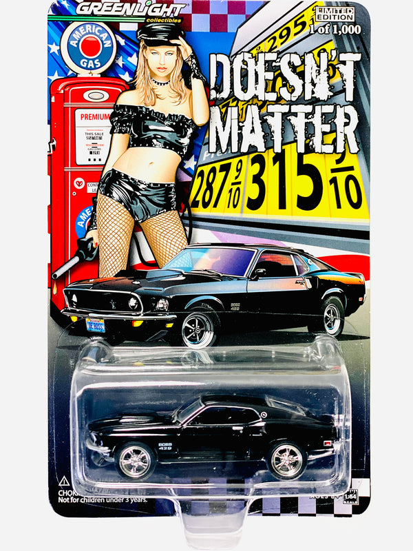 Greenlight Doesn't Matter 1969 Ford Mustang Boss 429 Limited Edition - Damaged Card