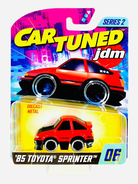 Car Tuned Series 2 JDM Tuners 1985 Toyota (AE86) Sprinter Trueno GT-Apex #06