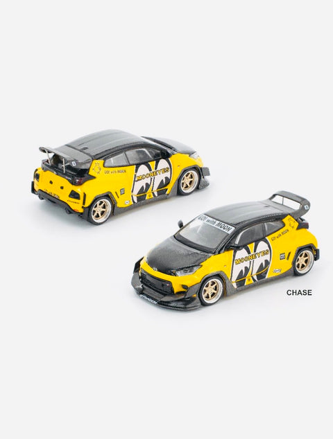 Pop Race Enigma Exclusive Mooneyes Pandem GR Yaris Yellow #017 Chase