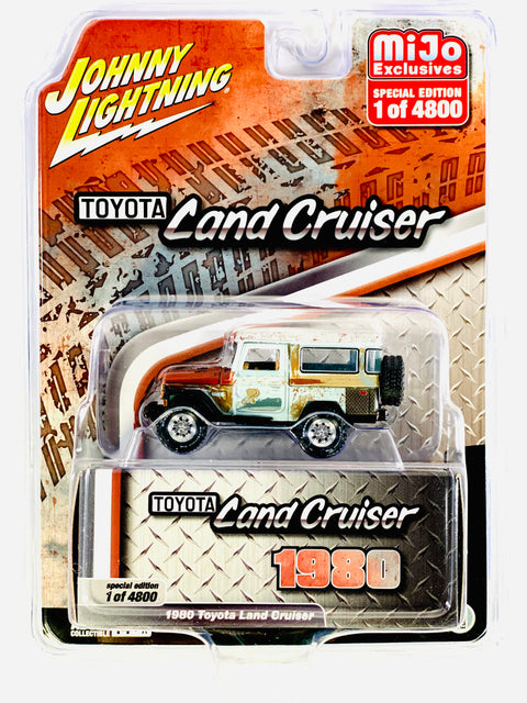 Johnny Lightning Mijo Exclusive 1980 Toyota Land Cruiser Weathered Patina