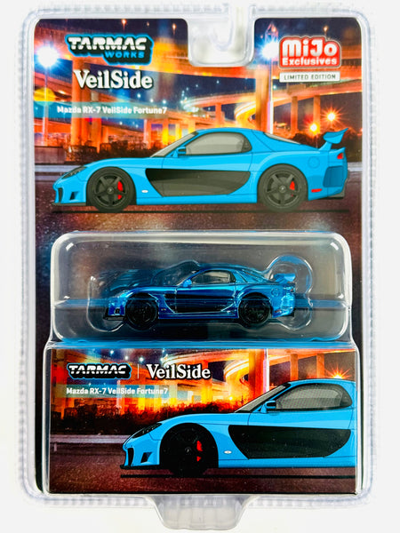 Tarmac Works Mijo Exclusive Global 64 Mazda RX7 VeilSide Fortune7