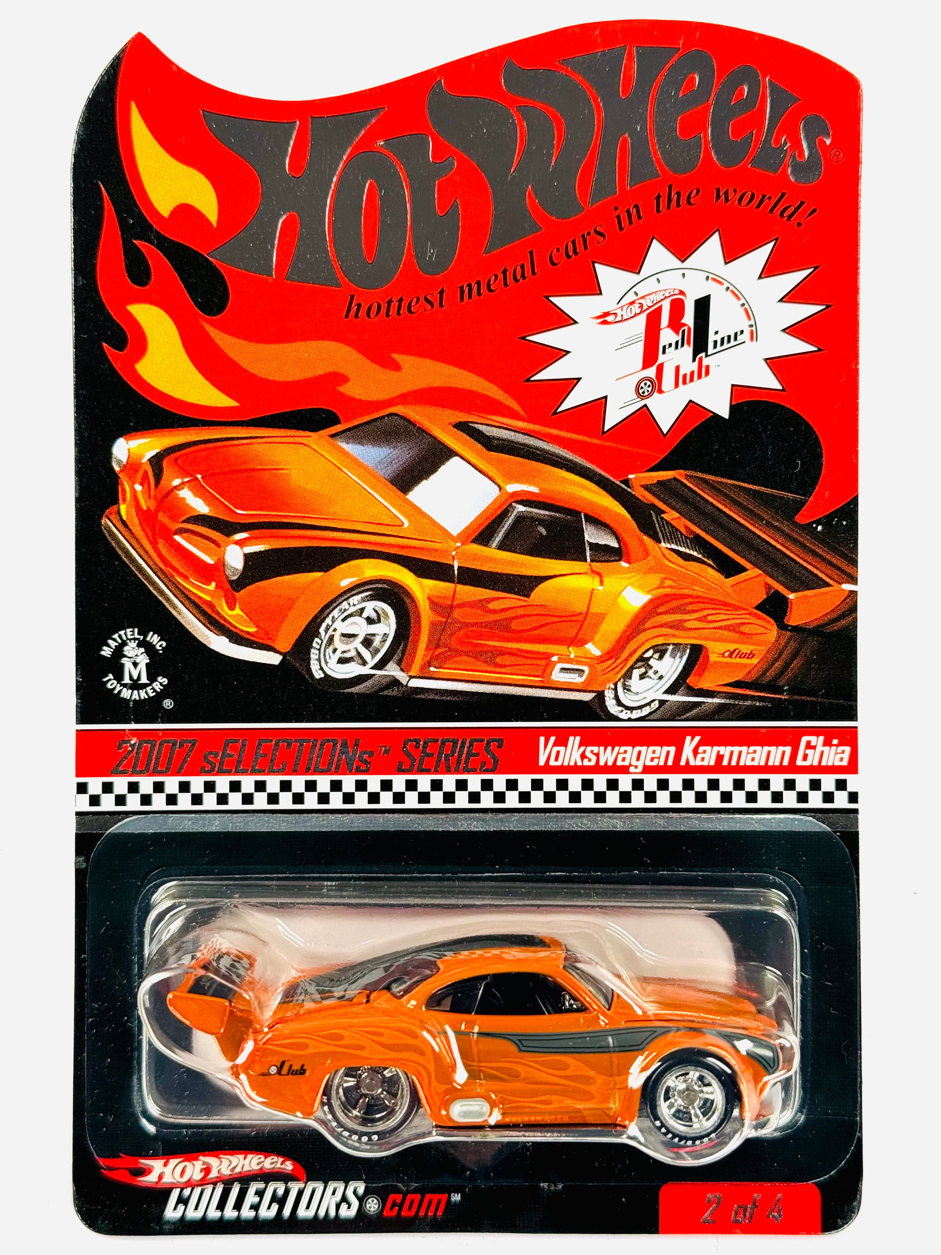ホットウィール フォルクスワーゲン カルマンギア RLC Hot Wheels RLC Exclusive 2007 Selections Series Volkswagen Karmann