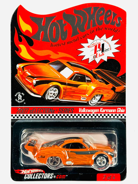 ホットウィール フォルクスワーゲン カルマンギア RLC Hot Wheels RLC Exclusive 2007 Selections Series Volkswagen Karmann