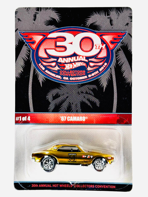 Hot Wheels 2016 30th Annual Collectors Convention Los Angeles, CA '67 Camaro - Damaged Card