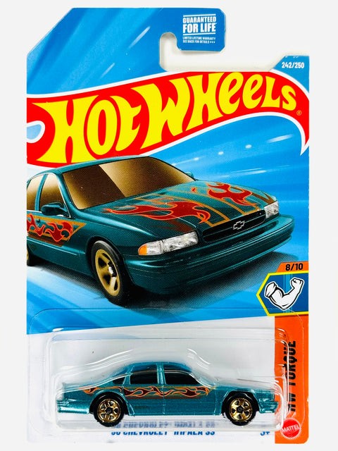 Hot Wheels HW Torque '96 Chevrolet Impala SS (242/250) - Damaged Card/Blister