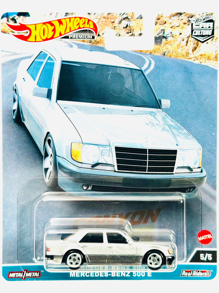 Hot Wheels Premium Car Culture Canyon Warriors – Mercedes-Benz 500E