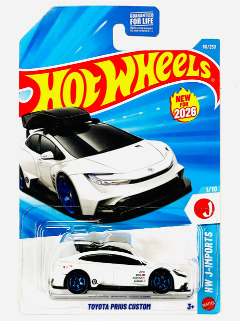 Hot Wheels HW J-Imports Toyota Prius Custom - Damaged Card/Blister