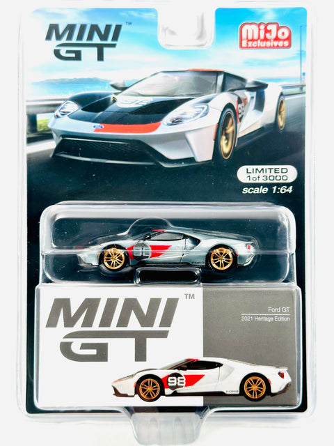 TSM Model Mini GT Mijo Exclusives Ford GT 2021 Heritage Edition #313 Chase