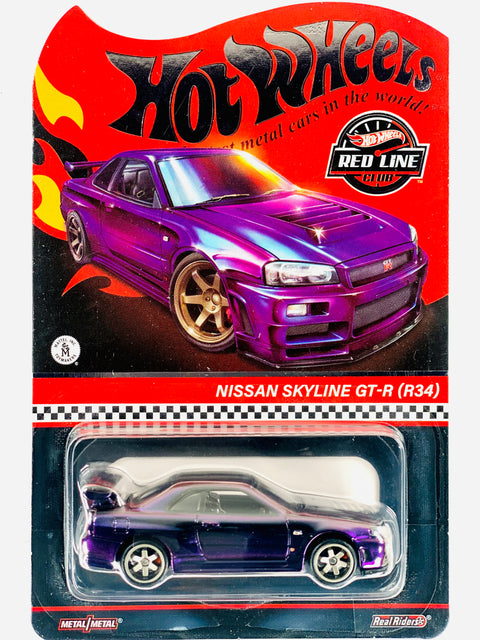 Hot Wheels 2024 RLC Exclusive Nissan Skyline GT-R BNR34 - Damaged Card
