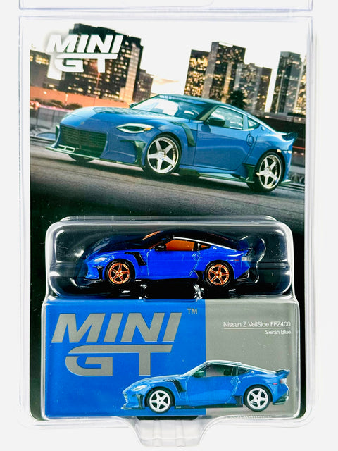 Mini GT Nissan Z VeilSide FFZ400 Seiran Blue #1167 Chase