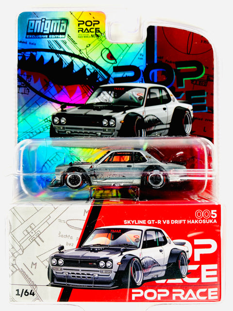 Pop Race Skyline GT-R V8 Drift Hakosuka #005 - Chase