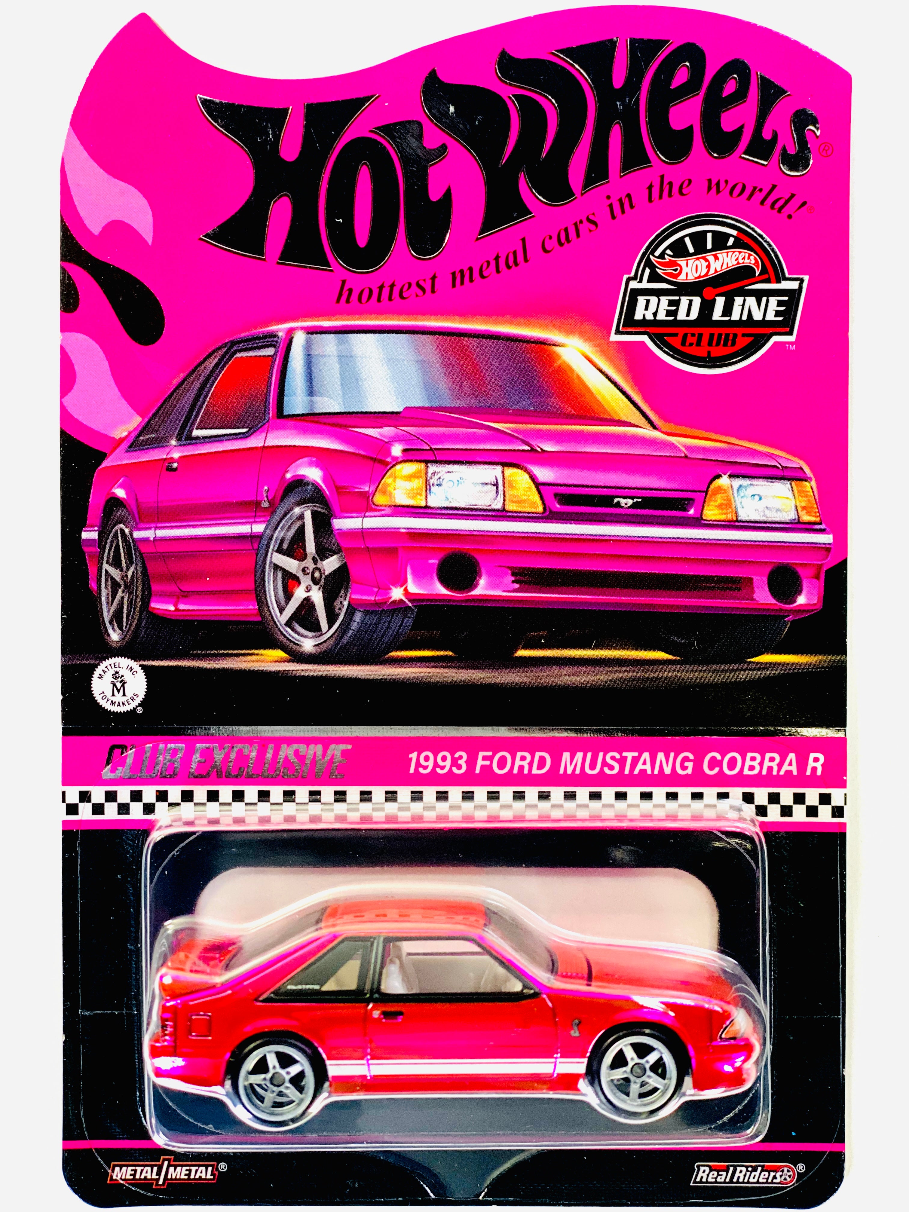 Hot Wheels 2024 RLC 1993 Ford Mustang Cobra R IBV/Sample – Jcardiecast