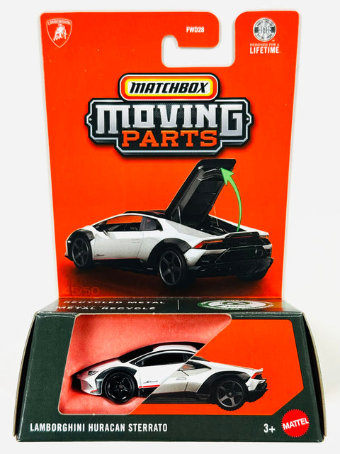 Matchbox 2026 Moving Parts Case P 2023 Lamborghini Huracan Sterrato