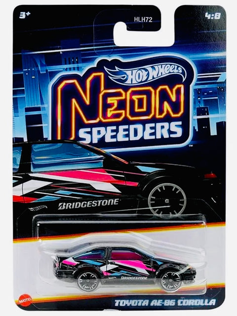 Hot Wheels 2026 Neon Speeders Toyota AE-86 Corolla