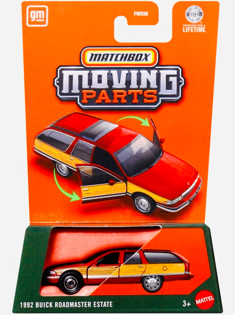Matchbox 2026 Moving Parts Case M 1992 Buick Roadmaster Estate