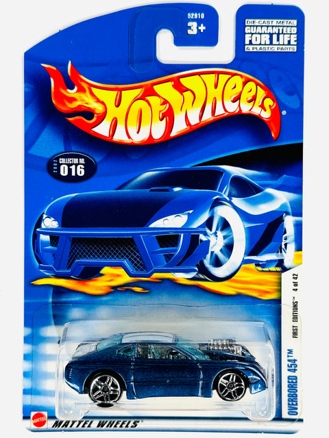 Hot Wheels First Editions Overbored 454 (4/42) - Damaged Card/Blister