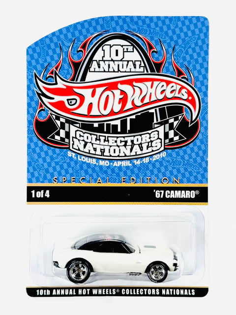 Hot Wheels 2010 10th Annual Collectors Nationals '67 Camaro - Damaged Card