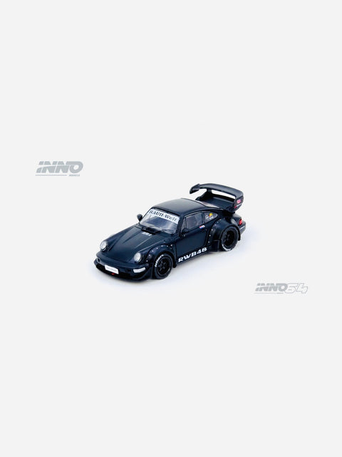 Inno64 Factory Sealed Porsche RWB 964 Black Matt