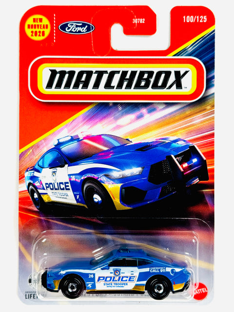 Matchbox 2026 Mix 8 Basic Case J 2025 Ford Mustang Police