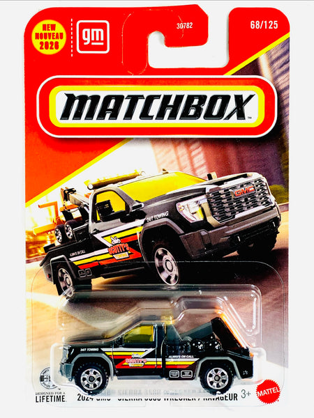 Matchbox 2026 Mix 6 Basic Case G 2024 GMC Sierra 3500 Wrecker