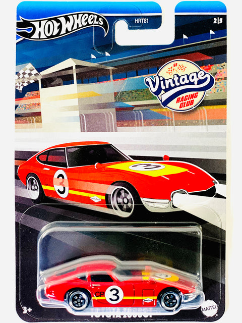 Hot Wheels 2024 Vintage Racing Club Case B Toyota 2000GT
