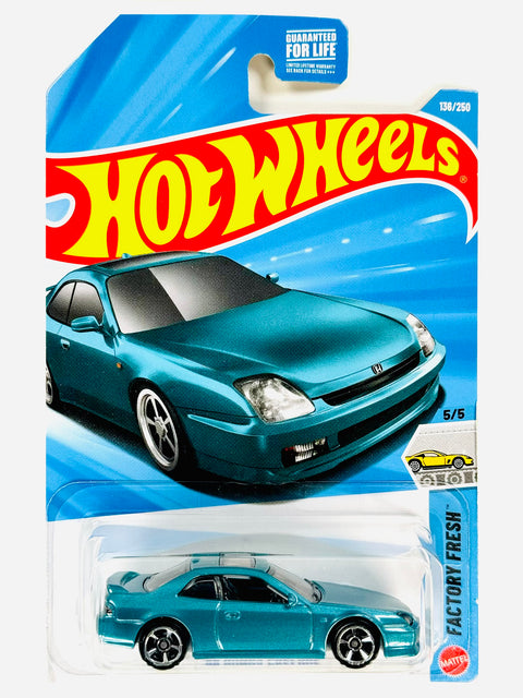 Hot Wheels Factory Fresh '98 Honda Prelude (136/250) - Damaged Card