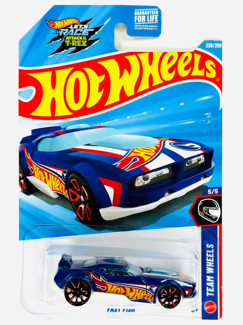 Hot Wheels Team Wheels Fast Fish (238/250) - Damaged Card/Blister