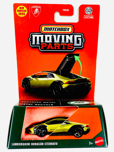 Matchbox 2025 Moving Parts Case H Lamborghini Huracan Sterrato