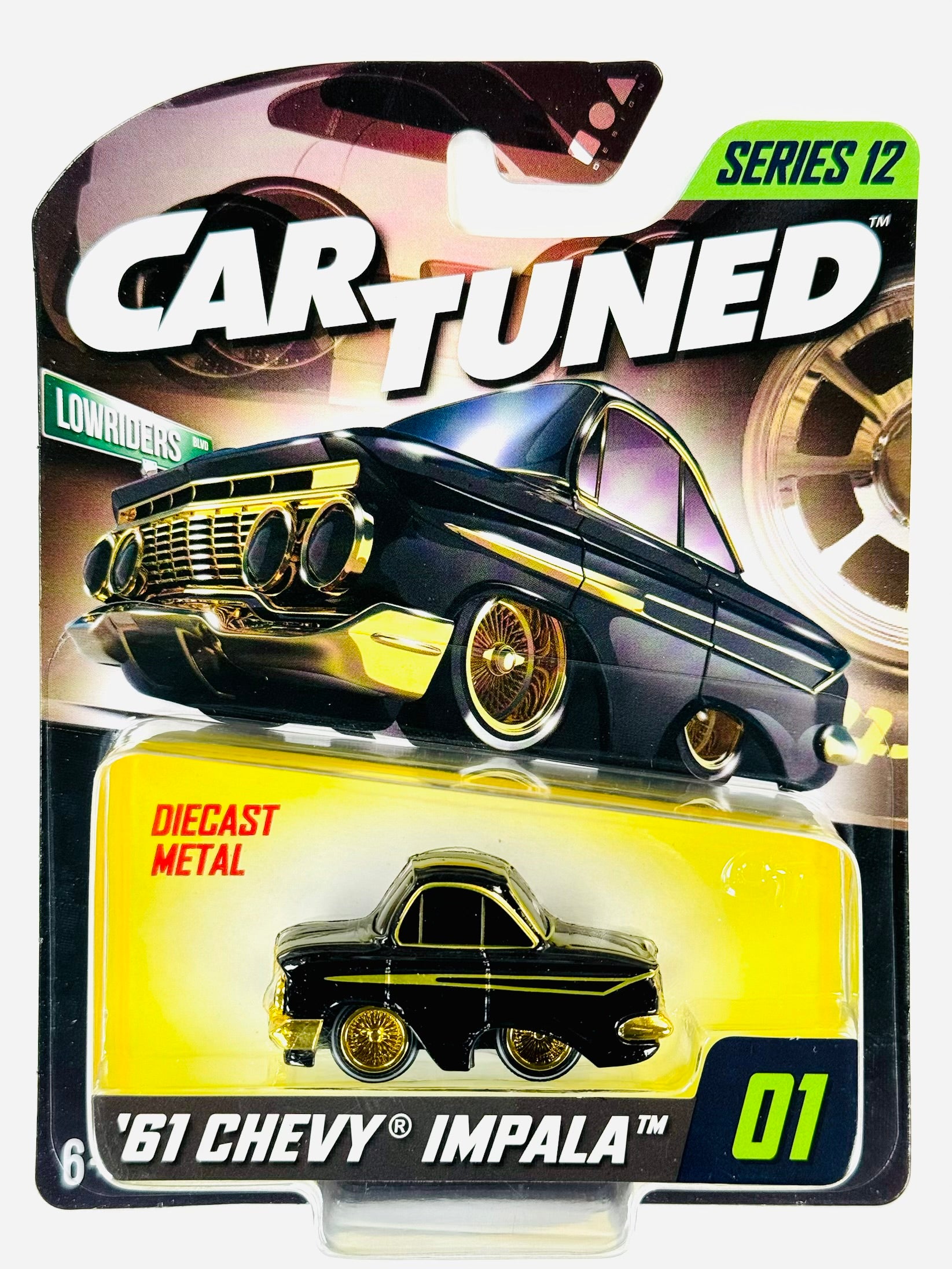 CarTuned 2026 Series 12 Mainline 1961 Chevy Impala #1 - Damaged