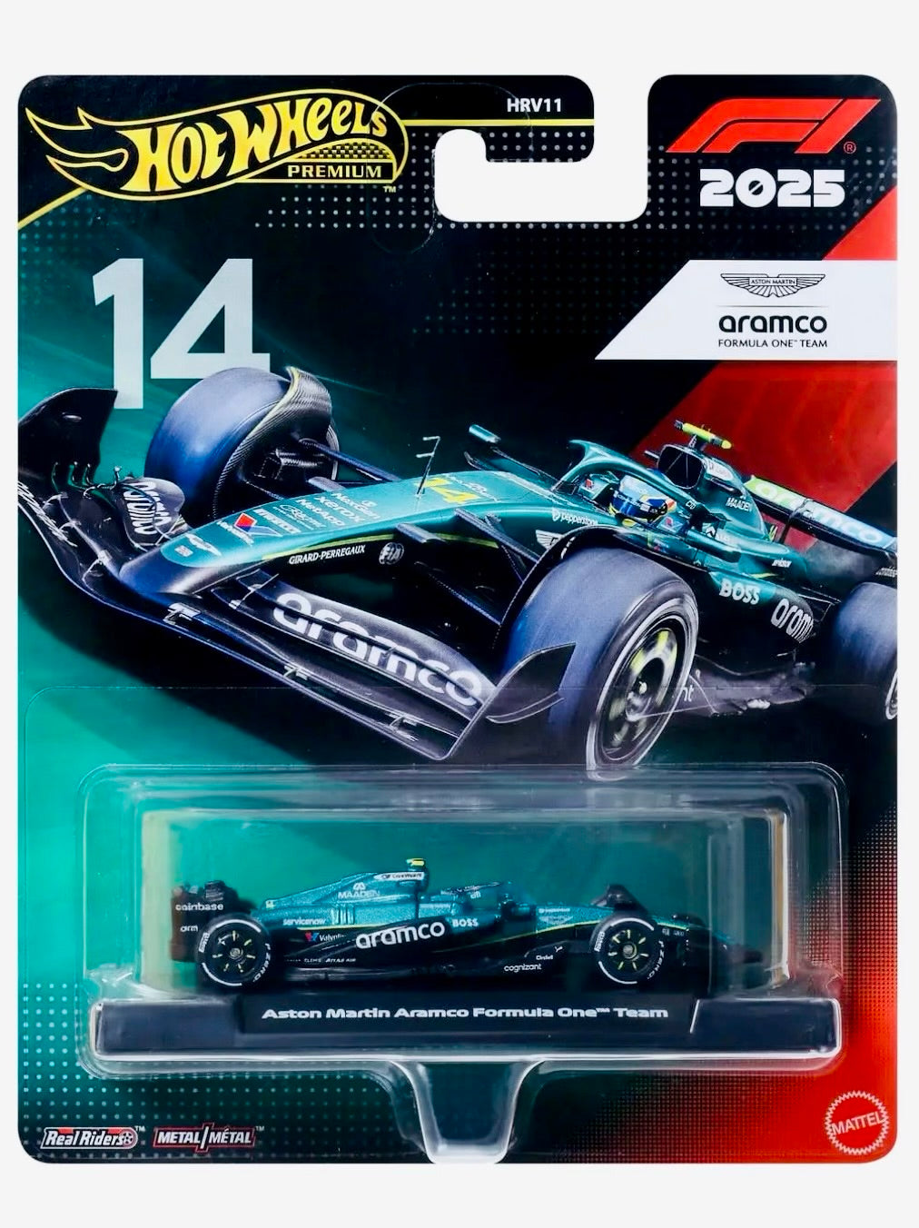 ミニカー HOT WHEELS F10 F.ALONSO Hot Wheels 2025 F1 Formula 1 Race Team Aston Martin Aramco