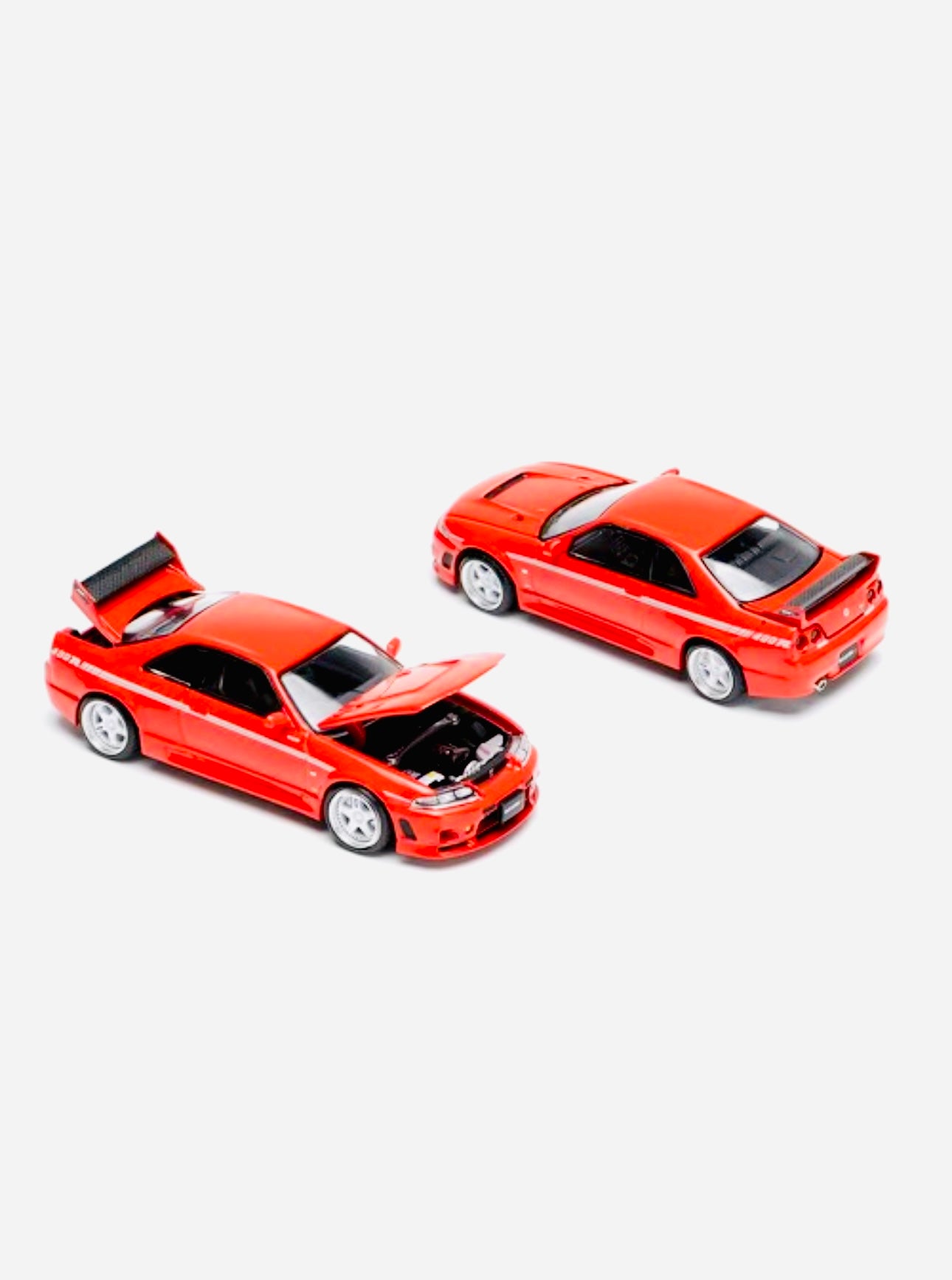 Pop Race Nissan GT-R R33 Nismo 400R Red #91 – Jcardiecast