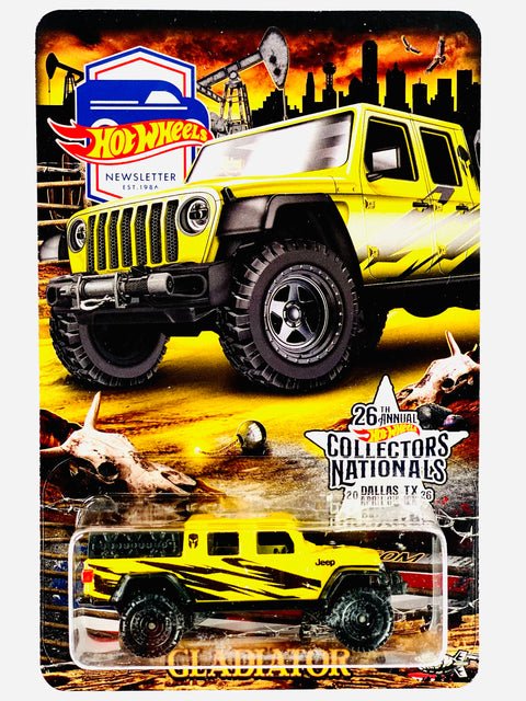 Hot Wheels 2026 Collectors Nationals Newsletter Gladiator