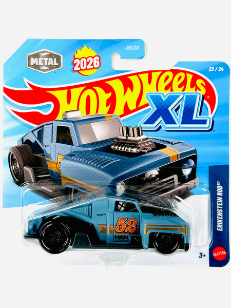 Hot Wheels 2026 XL Series 1:43 Scale Case D Erikenstein Rod