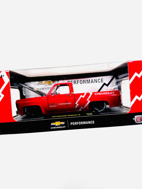 M2 Machines 1/24 Scale Chevrolet Performance 1973 Chevrolet Cheyenne 10 Truck - Damaged Box