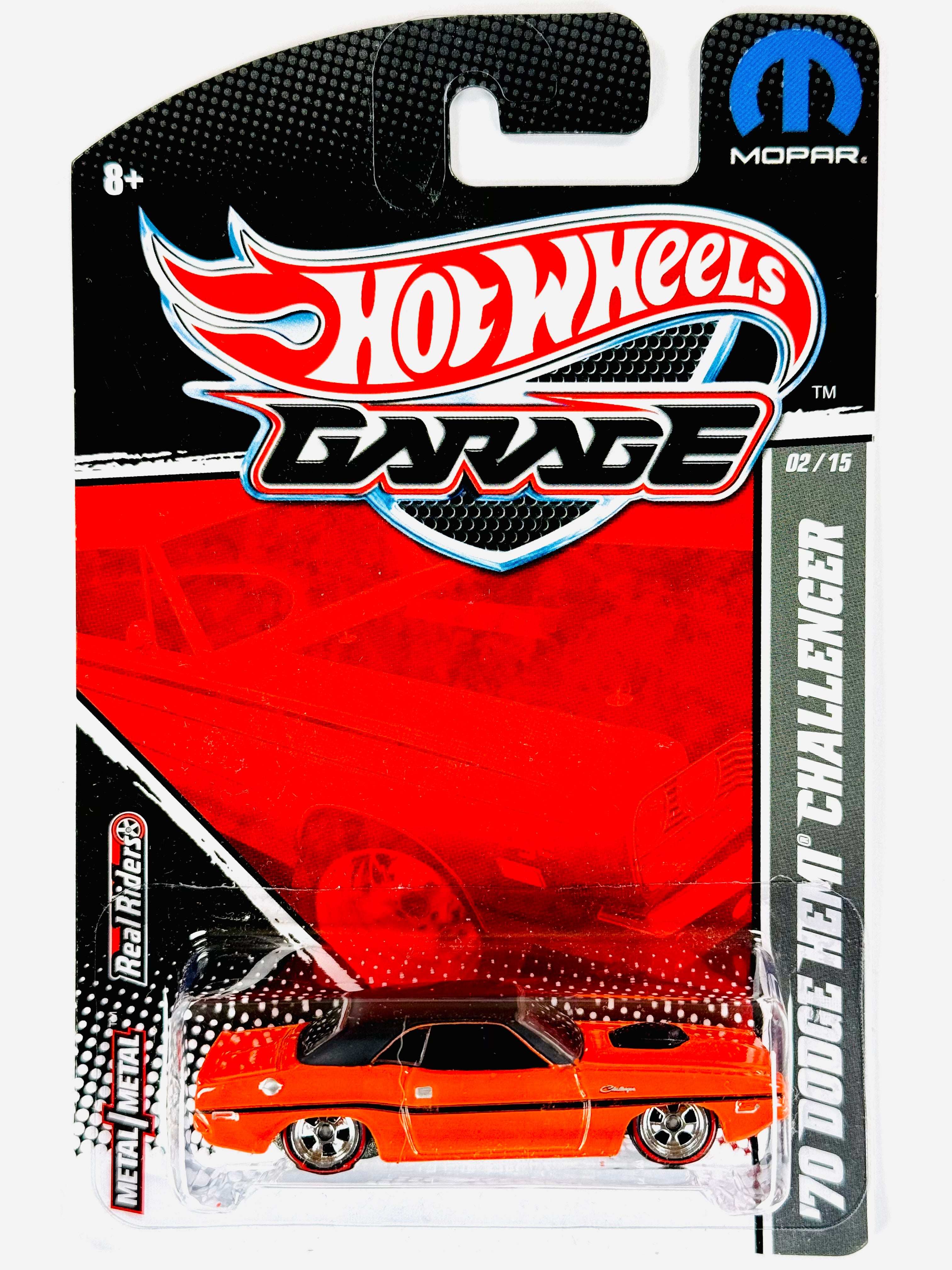 Hot Wheels Garage Mopar '70 Dodge HEMI Challenger - Damaged Card
