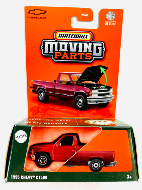 Matchbox 2025 Moving Parts Case C 1995 Chevy C1500